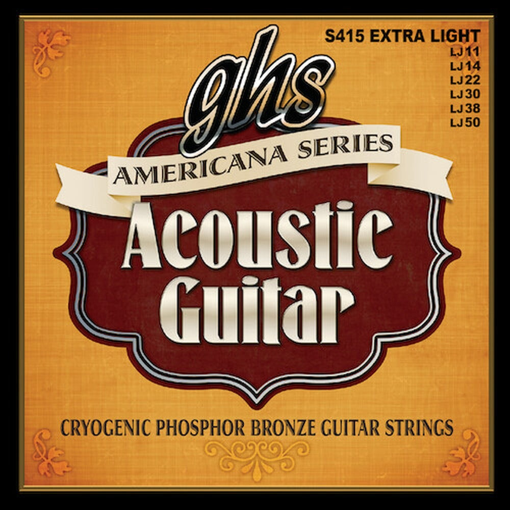 GHS 0.22 Gauge Single Phosphor String for Acoustic Guitar