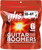 GHS Electric Guitar String Boomers- Light 0.10 - 0.46 Gauge
