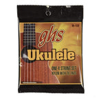 GHS Ukulele Strings Soprano Concert Black Nylon