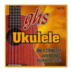 GHS Ukulele Strings Tenor Black Nylon with Wound 3rd