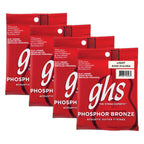GHS Acoustic Guitar String Phosphor Bronze- 0.12 - 0.54 Gauge Light