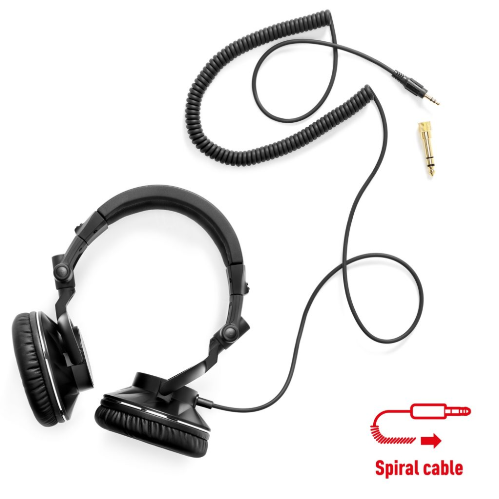 Hercules HDP DJ60 Closed-Back DJ Headphones