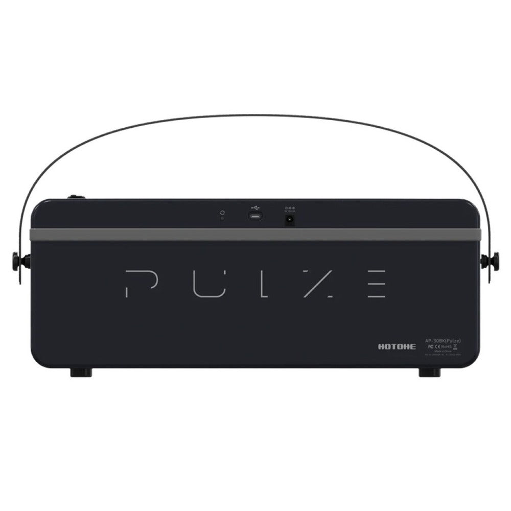 Hotone AP-30BK Pulze Multifunctional Modern Bluetooth Modeling Amplifier, Black Edition