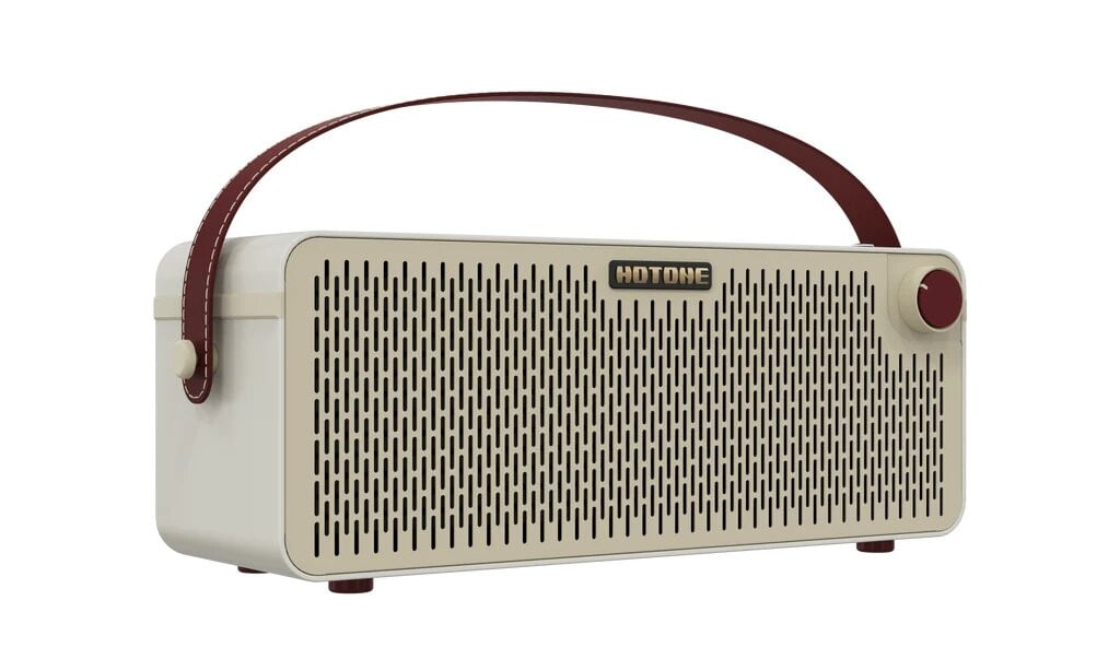 Hotone AP-30WH Pulze Multifunctional Modern Bluetooth Modeling Amplifier, White Edition