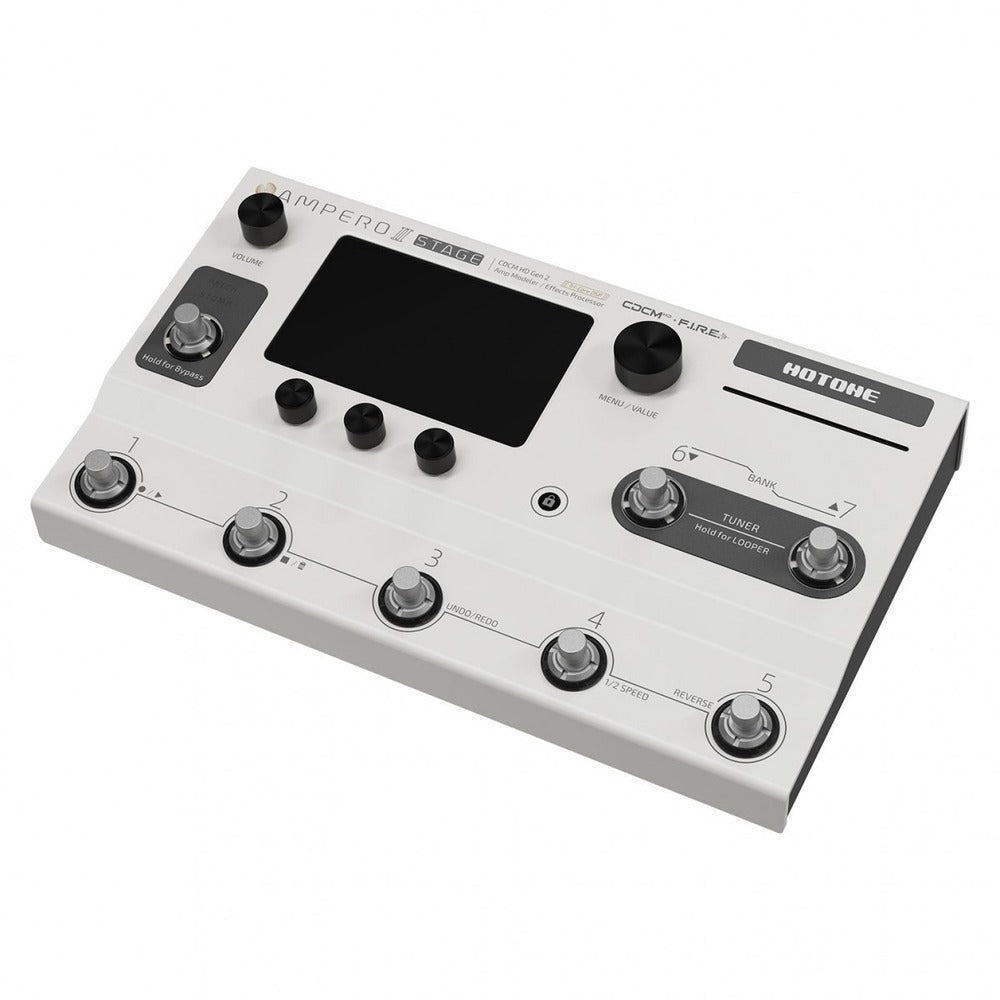 Hotone MP-380 Ampero II Stage Amp Modeler & Effects Processor, (with 18V power supply)