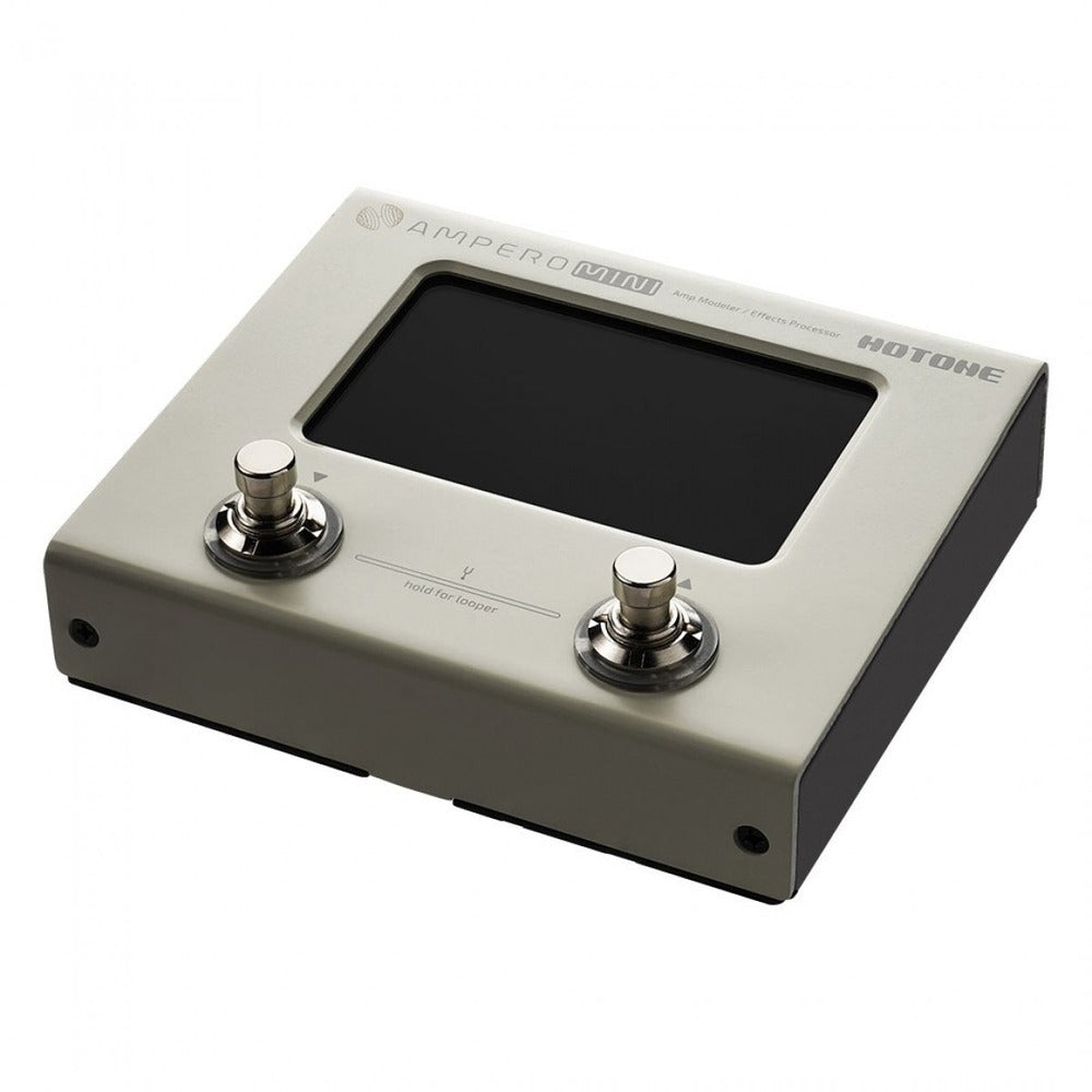 Hotone MP-50PT Ampero Mini (Purple Taro),  Amp Modeler & Effects Processor, (with 9V power supply)