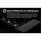 Hotone OMP-5 Acoustic Simulator Effect Pedal, (with 9V power supply)