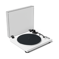 Kanto Audio OBI3 Turntable with Bluetooth 5.3, Preamp, and Pitch Control, Matte White