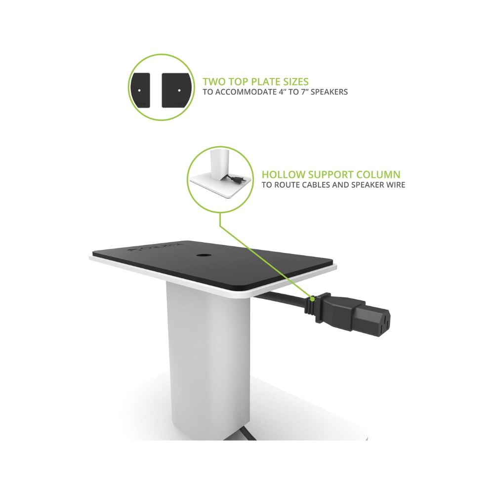 Kanto Audio SP6HD Desktop Speaker Stand – White