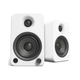 Kanto Audio YU4 Powered Bookshelf Speakers – Matte White