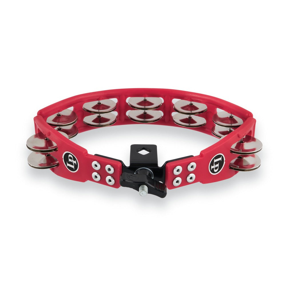 Latin Percussion Cyclops Tambourine Hand Held Red