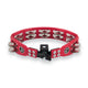 Latin Percussion Cyclops Tambourine Hand Held Red