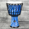 Latin Percussion 7" World Rope Circle Djembe White Color
