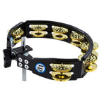 Latin Percussion Cyclops Tambourine Dimpled Brass Hand Held