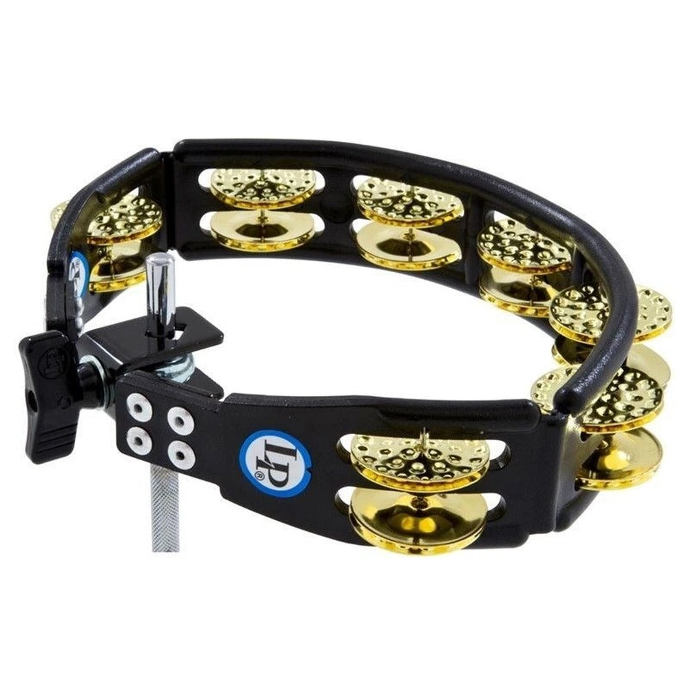 Latin Percussion Cyclops Tambourine Dimpled Brass Hand Held