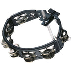 Latin Percussion Cyclops Tambourine Brass Mount- Black Color