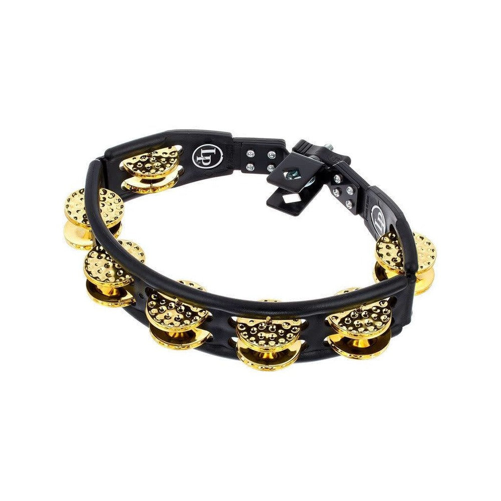 Latin Percussion Cyclops Tambourine Dimpled Brass Mount