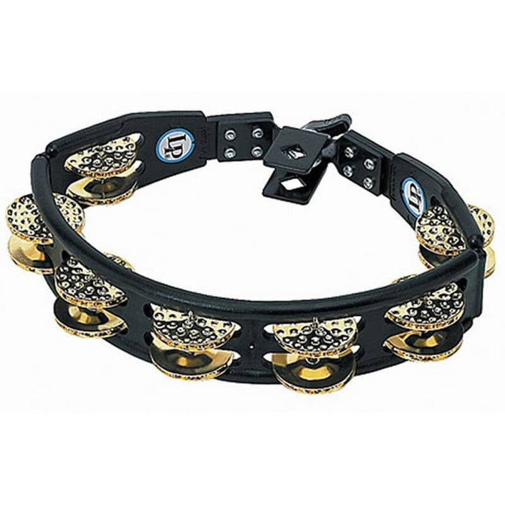 Latin Percussion Cyclops Tambourine Dimpled Brass Mount