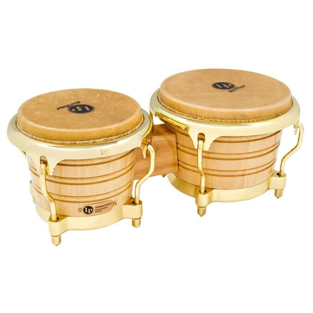 Latin Percussion Bongo Lug Gold Tuned
