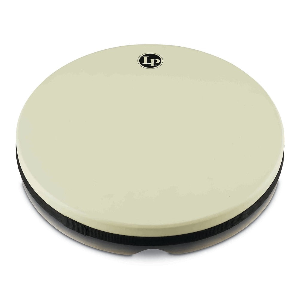 Latin Percussion 16 x 2.5" Tunable Tar Frame Drum With Synthetic Head and Black Fade Frame