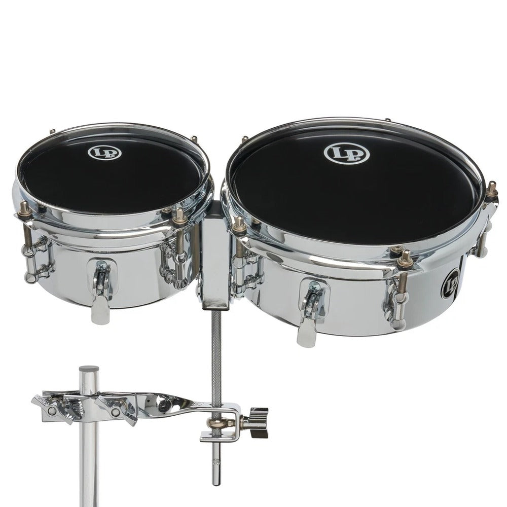 Latin Percussion Mini 6" - 8" Timbales Snare Prepack Mountable Steel