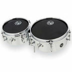 Latin Percussion Mini 6" - 8" Timbales Snare Prepack Mountable Steel
