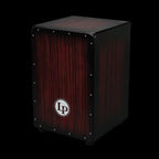 Latin Percussion Aspire Accent Cajon Dark Wood Streak Finish