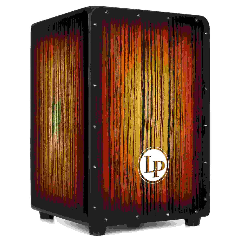 Latin Percussion Aspire Accent Cajon Sunburst Streak Finish