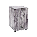Latin Percussion Aspire Accents Cajon White Streak