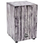 Latin Percussion Aspire Accents Cajon White Streak