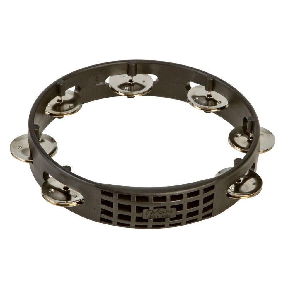 Latin Percussion Aspire 10" Tambourine- Black Color