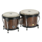 Latin Percussion Aspire 6 3/4" - 8" Bongo Oak Natural Finish Black Hardware