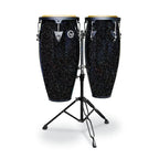 Latin Percussion Aspire Santana 6-3/4" &  8" Santana Black Magic Bongo Set