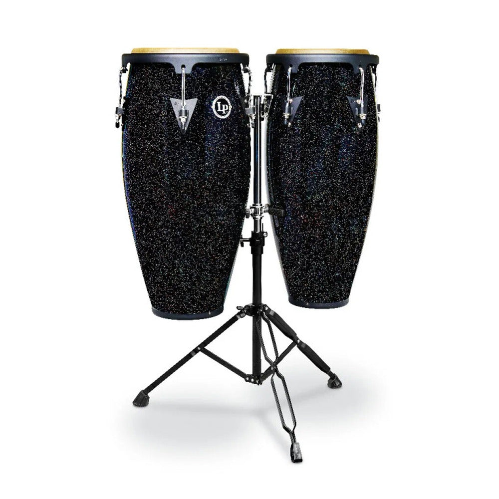 Latin Percussion Aspire Santana 6-3/4" &  8" Santana Black Magic Bongo Set