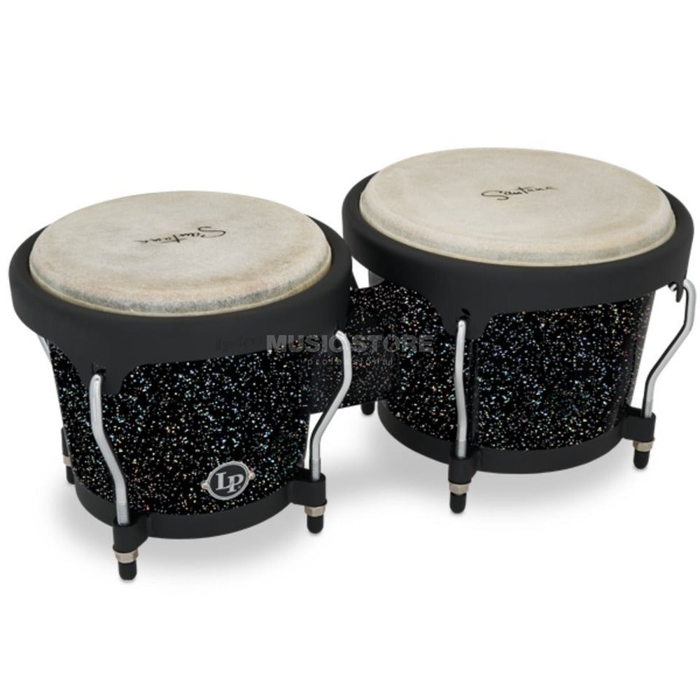 Latin Percussion Aspire Santana 6-3/4" &  8" Santana Black Magic Bongo Set