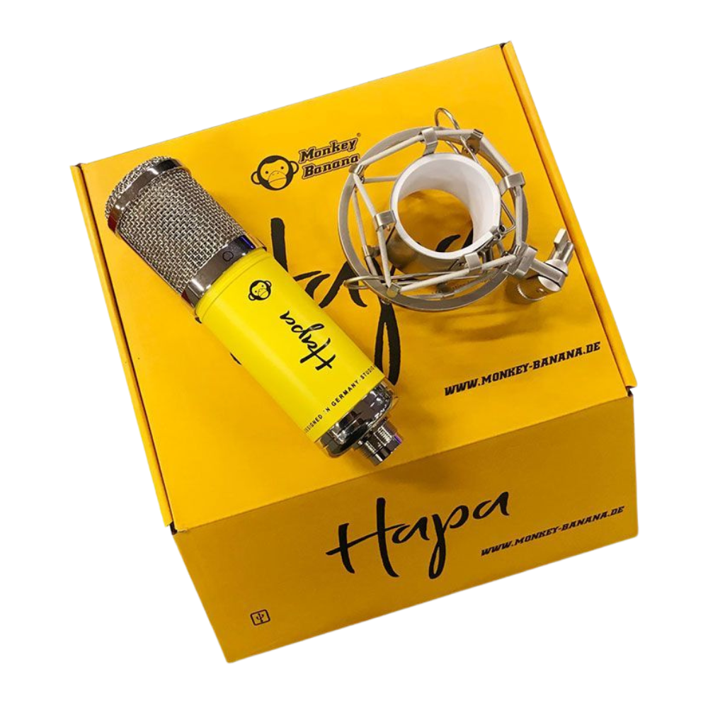 Monkey Banana Hapa USB Mic, Yellow