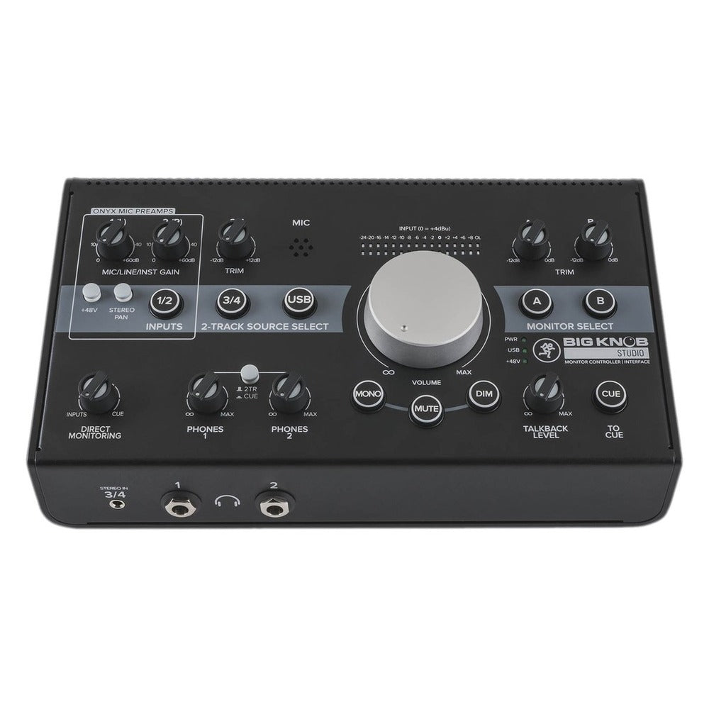 Mackie Big Knob Studio+  4 x 3 Studio Monitor Controller & Interface | 192kHz USB I/O