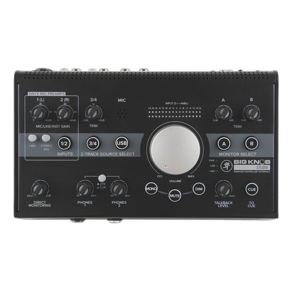 Mackie Big Knob Studio+  4 x 3 Studio Monitor Controller & Interface | 192kHz USB I/O
