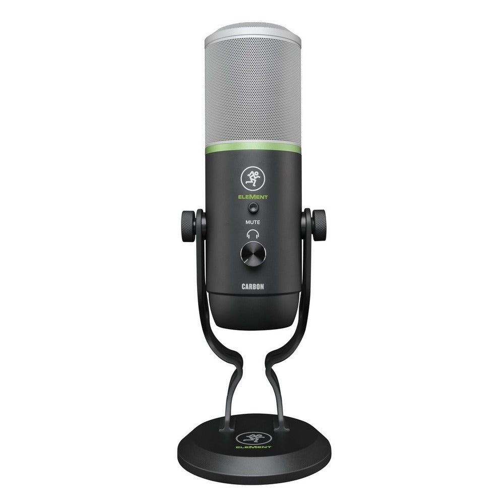 Mackie CARBON Premium USB Condenser Microphone Includes Stand & 16 Exclusive Plugins