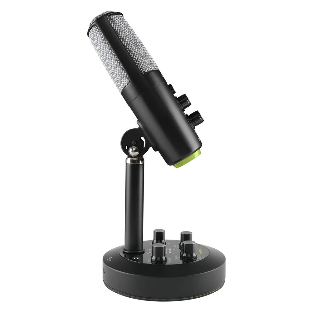 Mackie CHROMIUM Premium USB Condenser Microphone with Built-in 2-Channel Mixer