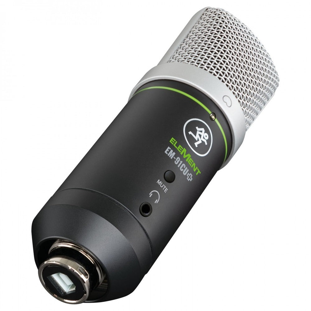 Mackie EM-USB Condenser Microphone Includes Tripod
