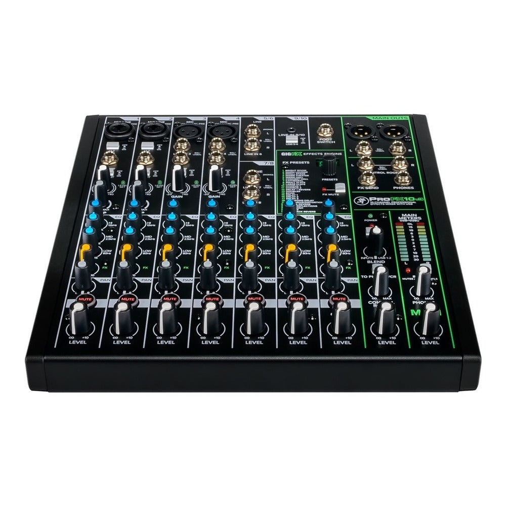 Mackie ProFX10v3 Professional 10 Channel Mixer with Effects & USB