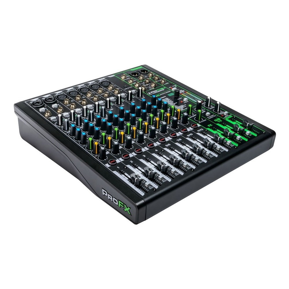 Mackie ProFX12v3+ 12-Channel Analog Mixer with Enhanced FX, USB Recording Modes, and Bluetooth
