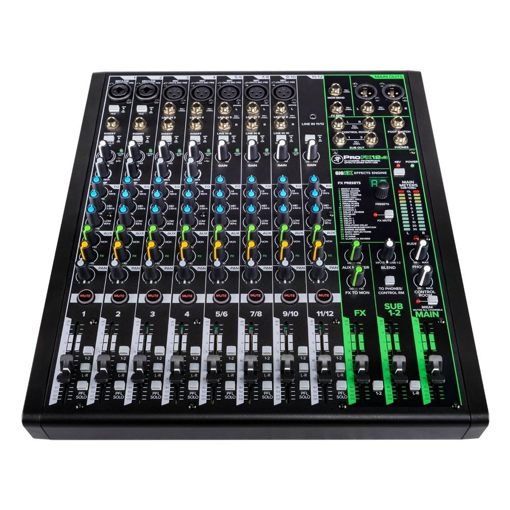 Mackie ProFX12v3 Professional 12 Channel Mixer with Effects & USB