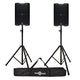 Mackie SRM210 V-Class 10” High-Performance Powered Loudspeaker 2000W with Bluetooth