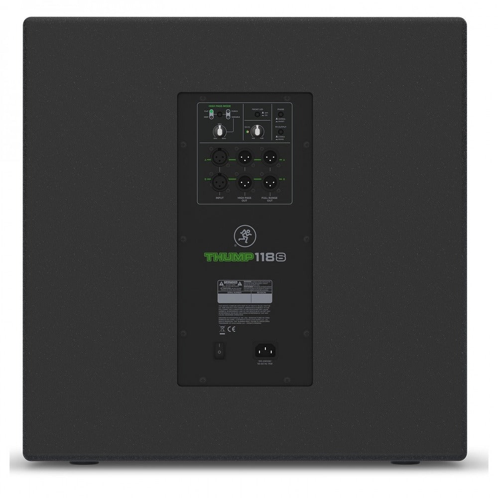 Mackie Thump118S 18" 1400W Powered Subwoofer