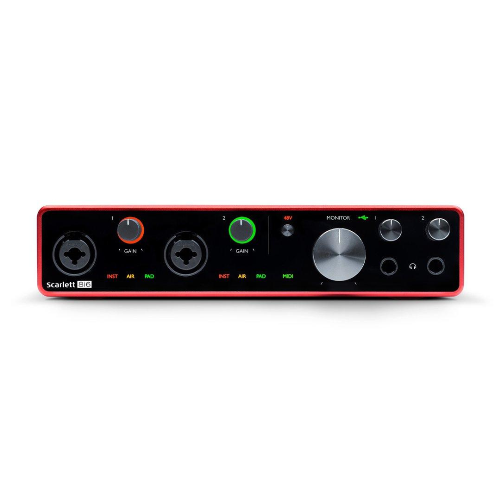 Focusrite Scarlett 8i6 3rd Gen Audio Interface