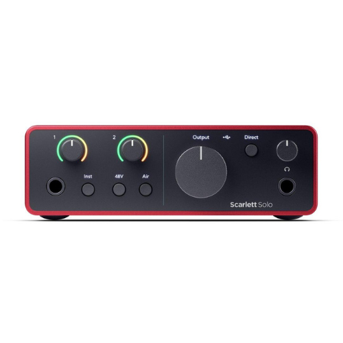 Focusrite Scarlett Solo Studio 4th Gen Audio Interface