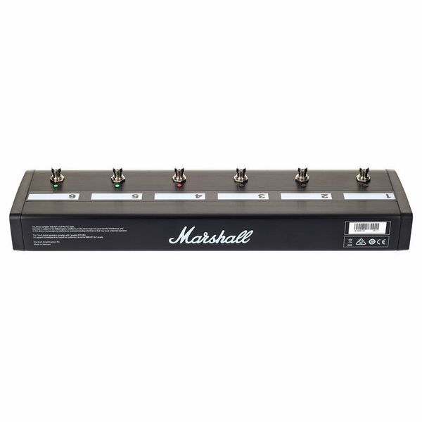 Marshall JVM/DSL 6-Way Footswitch (PEDL-91016)