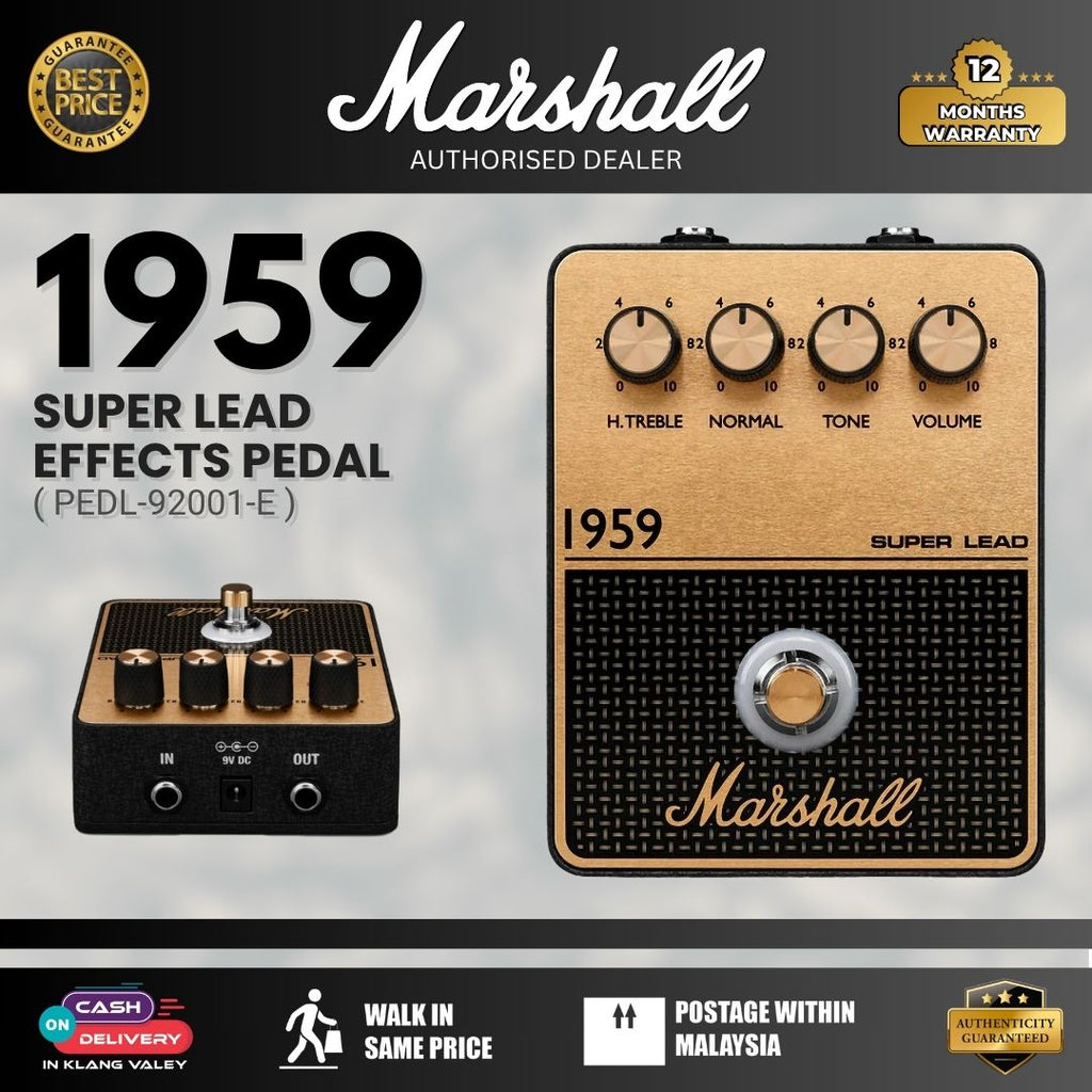 Marshall 1959 Super Lead Overdrive Pedal (PEDL-92001)